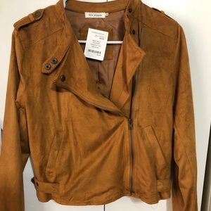 Tan blu pepper jacket